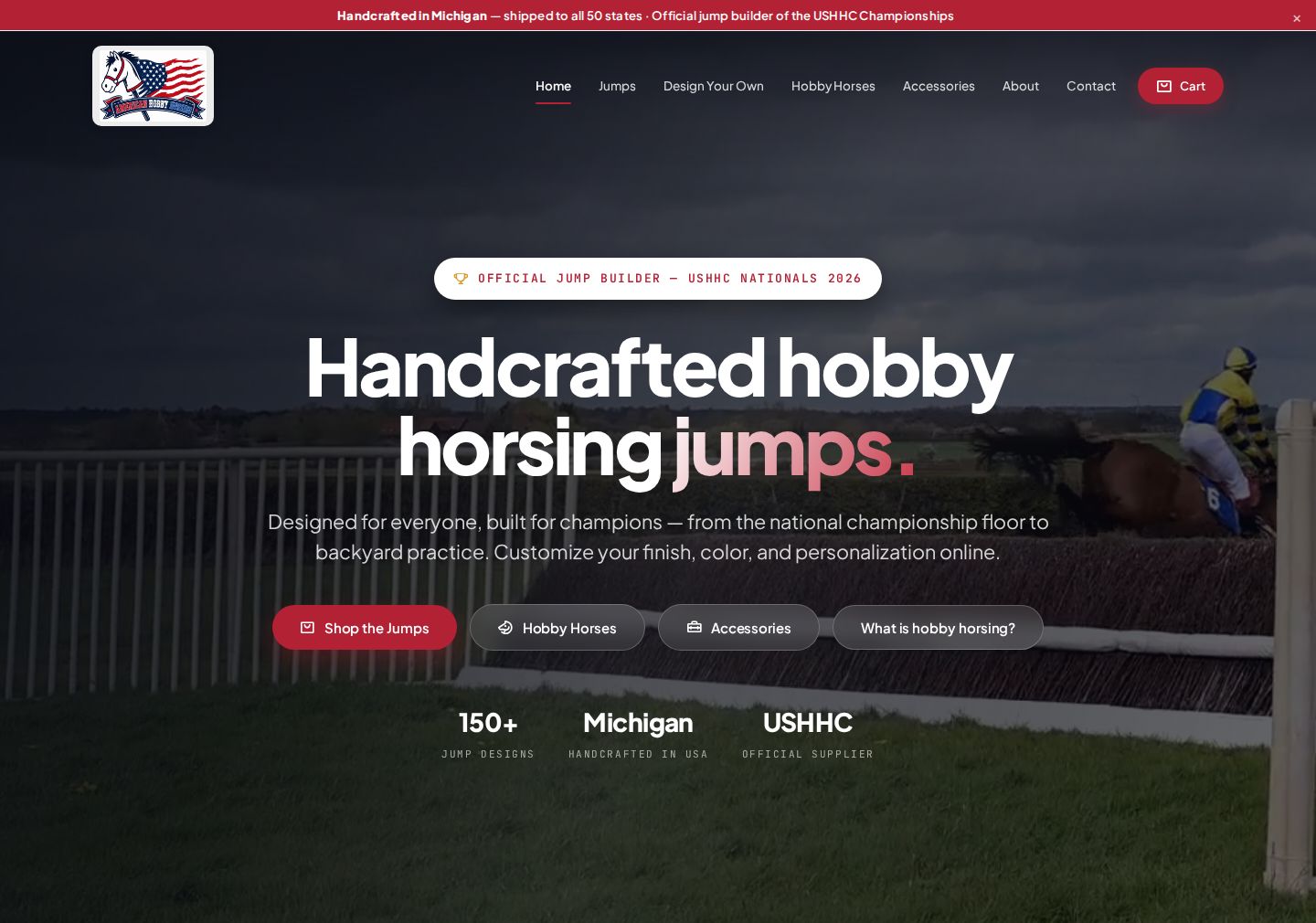 American Hobby Horsing website